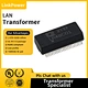 Explore the benefits of LP5007NL, a high-performance LAN magnetics transformer for Ethernet communication. Discover its exceptional signal integrity and optimized data transfer for reliable data communication in your applications.